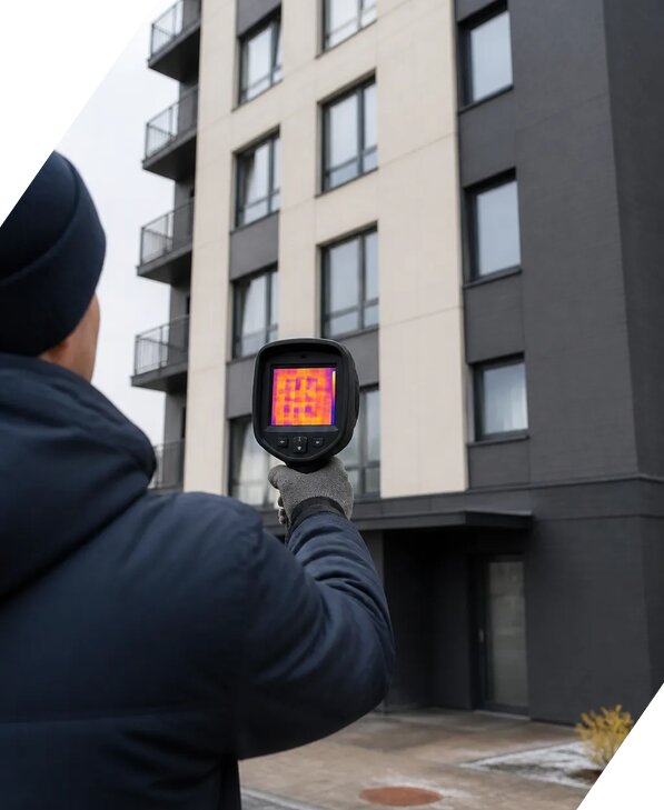 Тепловизионное обследование зданий в Соколе от 5210 р. | ЭкспертизаРоссия